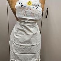 Grembiule da cucina fatto a mano NUOVO