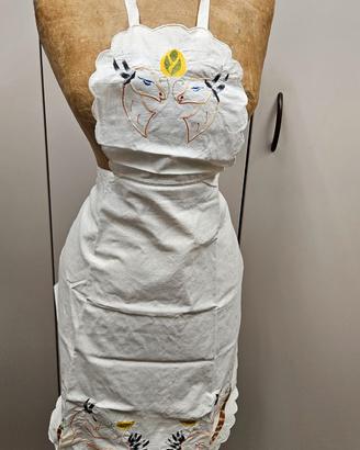 Grembiule da cucina fatto a mano NUOVO