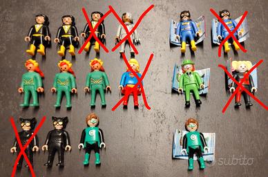 Personaggi DC Playmobil Kinder Sorpresa 