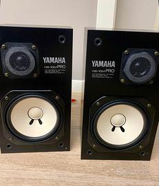Casse altoparlanti monitor studio YAMAHA + AMPLIF.