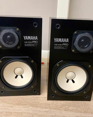 Casse altoparlanti monitor studio YAMAHA + AMPLIF.