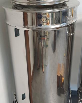 maturatore miele 400kg supporto filtro apicoltura