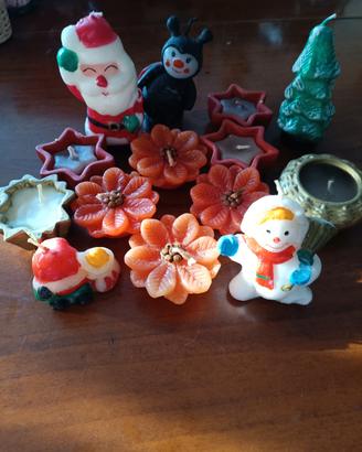 candele natalizie 