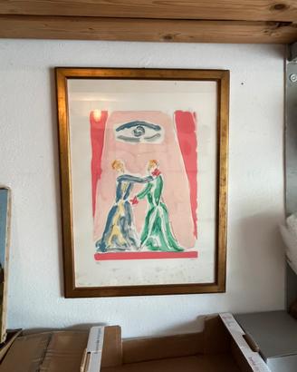 Littografia di Virgilio Guidi