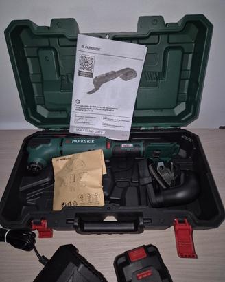 Elettroutensile Multiuso Parkside 20V con batt 2Ah
