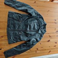 giacca donna ecopelle nera taglia 40 