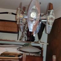 lampadario oscar torlasco anni vintage