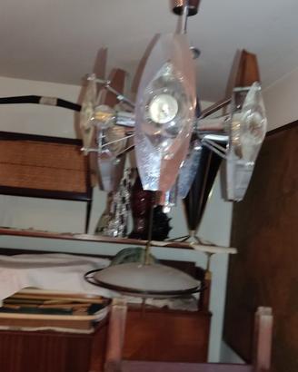 lampadario oscar torlasco anni vintage