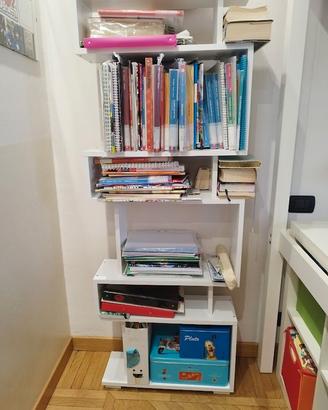 Libreria design 6 ripiani