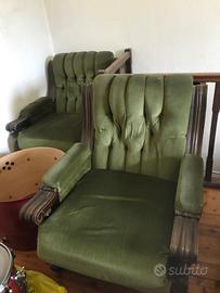 Poltrone velluto