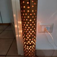 Lampada in bamboo
