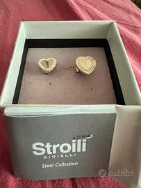 Orecchini Stroili Steel Collection