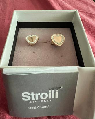 Orecchini Stroili Steel Collection