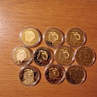 Monete Donald Trump  2021 -2025 placcate oro