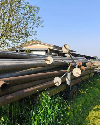 Tubi irrigazione alluminio