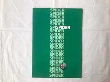 Brochure Depliant ALFA ROMEO SPIDER