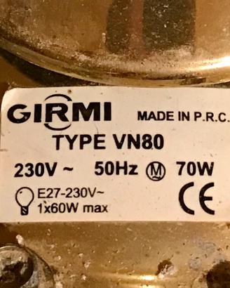 GIRMI ventilatore da soffitto