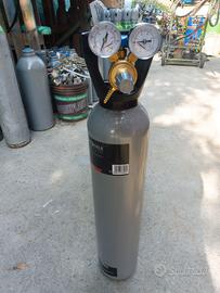 Bombola 8 lt saldatura mig con riduttore