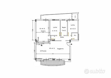 Appartamento via Giovanni Falcone 240, Ferrandina