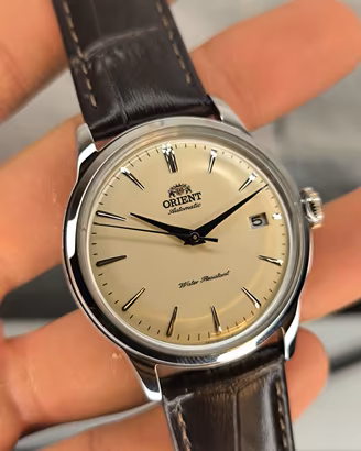 Orient Bambino 38 mm beige