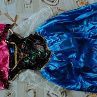 costume di carnevale Anna di Frozen
