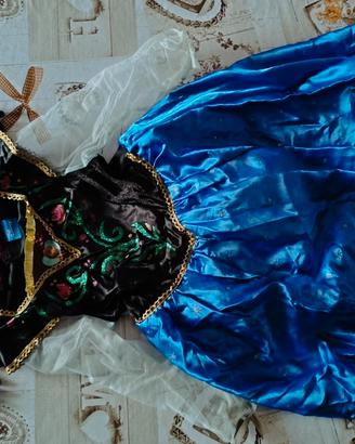 costume di carnevale Anna di Frozen