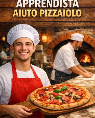 Apprendista aiuto pizzaiolo