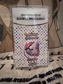 Pokemon 151 Case Display 10 Bundle da 6 buste