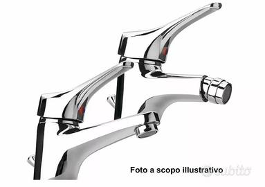 COPPIA MISCELATORI BIDET + RUBINETTO LAVABO BAGNO