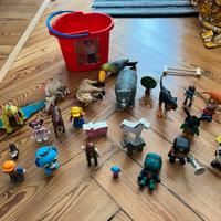 Lotto pupazzi vari bambini