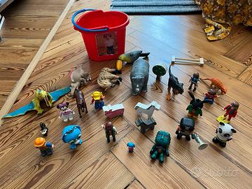 Lotto pupazzi vari bambini