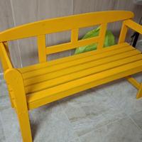 panchina in legno