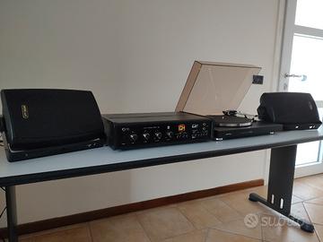 stereo ampli giradischi casse
