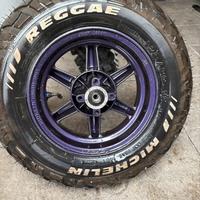 Vando cerchio booster gia verniciato viola