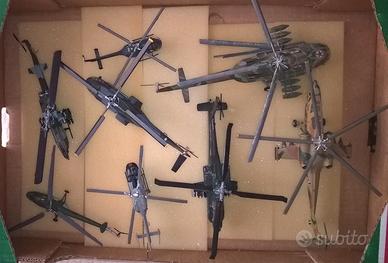 Elicotteri scala 1/72 montati da collezione