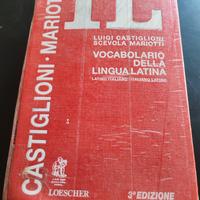 vocabolario della lingua latina Castiglioni Mariot