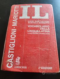 vocabolario della lingua latina Castiglioni Mariot