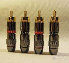 4 Connettori RCA Placcati Oro-Ultimi disponibili!