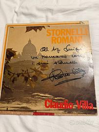Claudio Villa stornelli roma autografato originale