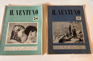 Due Riviste "Il Ventuno" GUF Venezia 1935