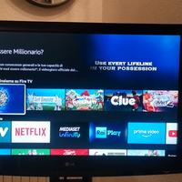 TV LG 42" + Fire TV inclusa + supporto muro