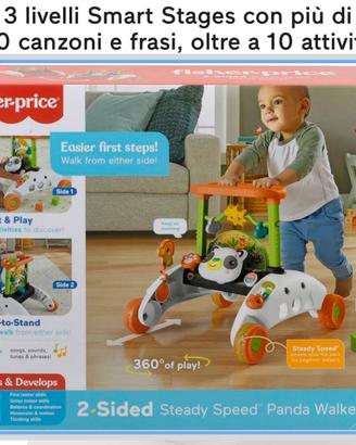 Fisher price primi passi al volante gioco