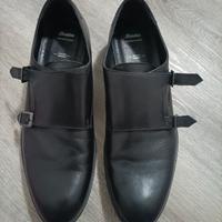 Scarpe uomo in pelle con fibbia Bata n. 43