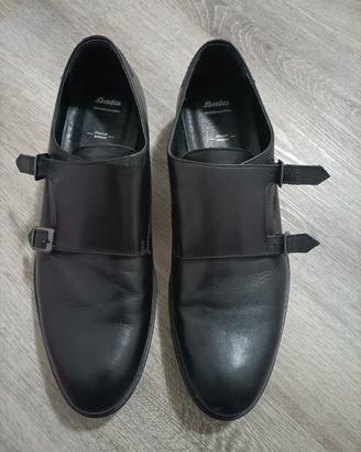 Scarpe uomo in pelle con fibbia Bata n. 43