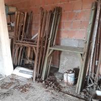 Ponteggi edili cavalle puntelli e canne innocenti