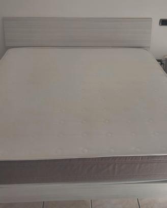 rete a doghe + materasso 160x190x24 + giroletto