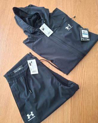 Tuta sportiva antivento uomo