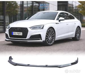 SPOILER LIP AUDI A5 F5 16-19 LOOK S LINE NERO LUCI