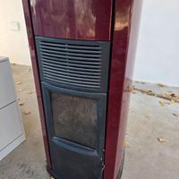 Stufa a pellet e nocciolino canalizzabile Pot.12kW
