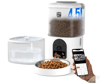 Romiromi Distributore Automatico Cibo per Gatti e